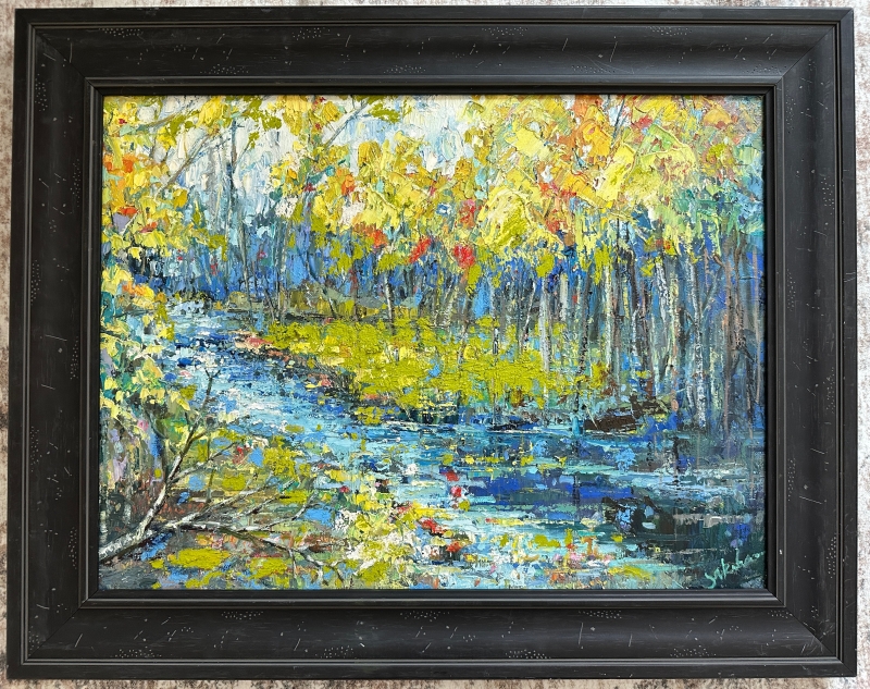 Brushy Creek Trail by artist Sue Sakahara